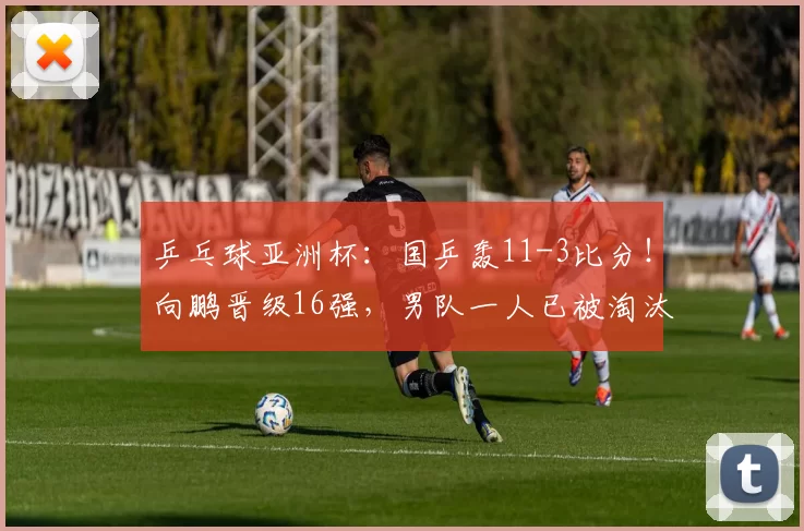 乒乓球亚洲杯：国乒轰11-3比分！向鹏晋级16强，男队一人已被淘汰