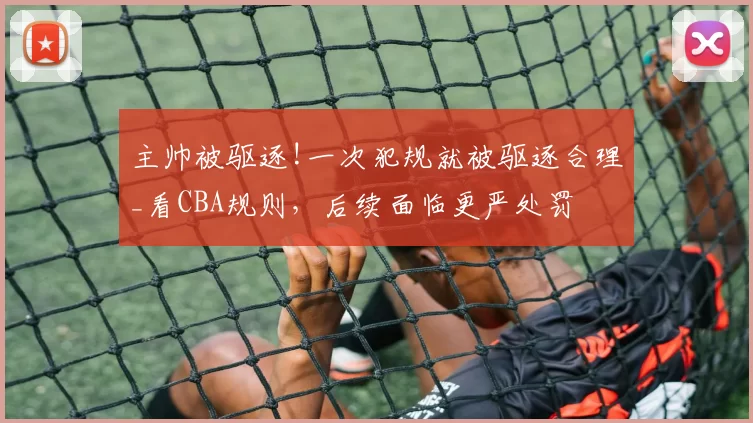 主帅被驱逐!一次犯规就被驱逐合理_看CBA规则，后续面临更严处罚